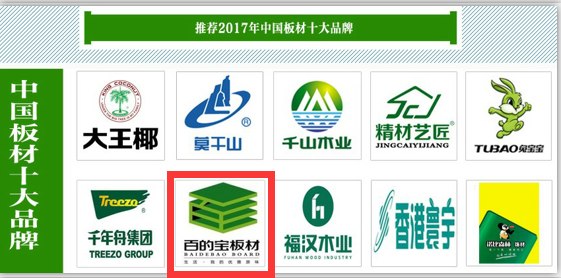 中国板材国内品牌再更新|百的宝板材始终在线